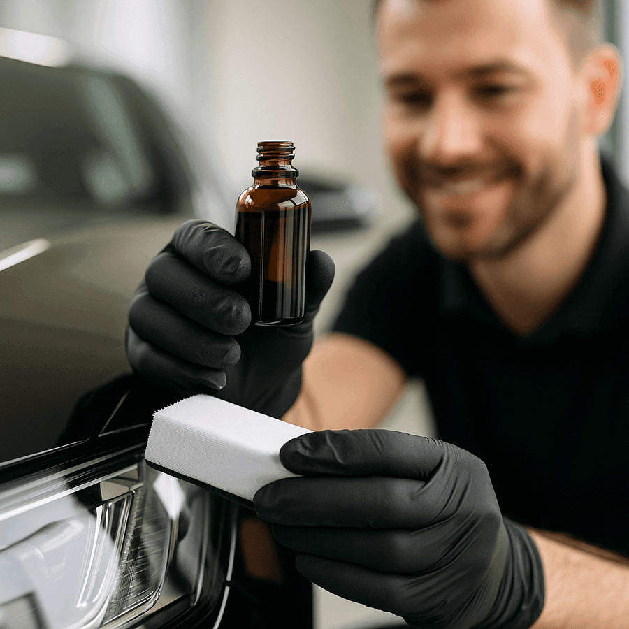 Marcelo, especialista em estética automotiva em Uberaba